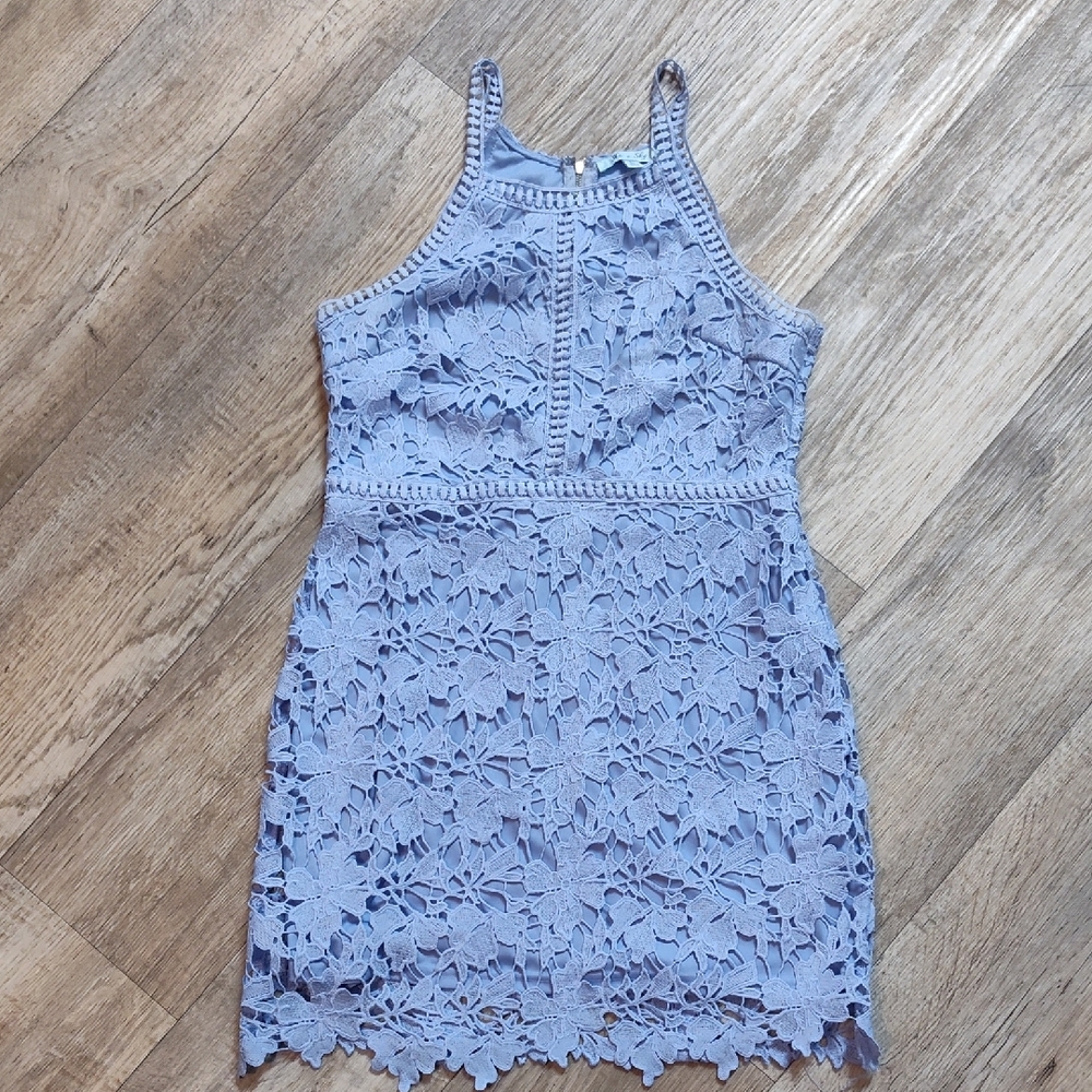 She + Sky Lace Dress